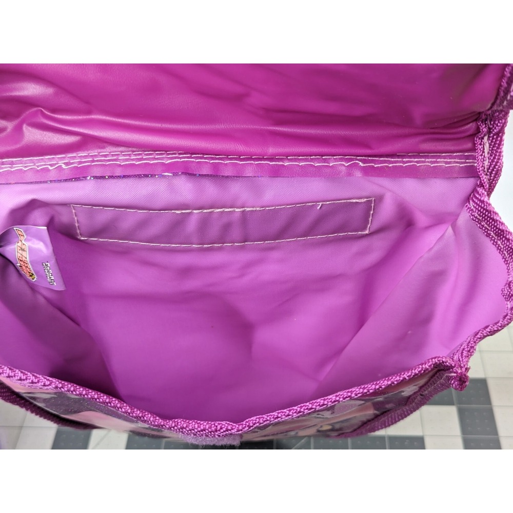 Powerpuff‎ Girls Purse Purple 13 Inch Cartoon Network READ - Picture 8 of 10
